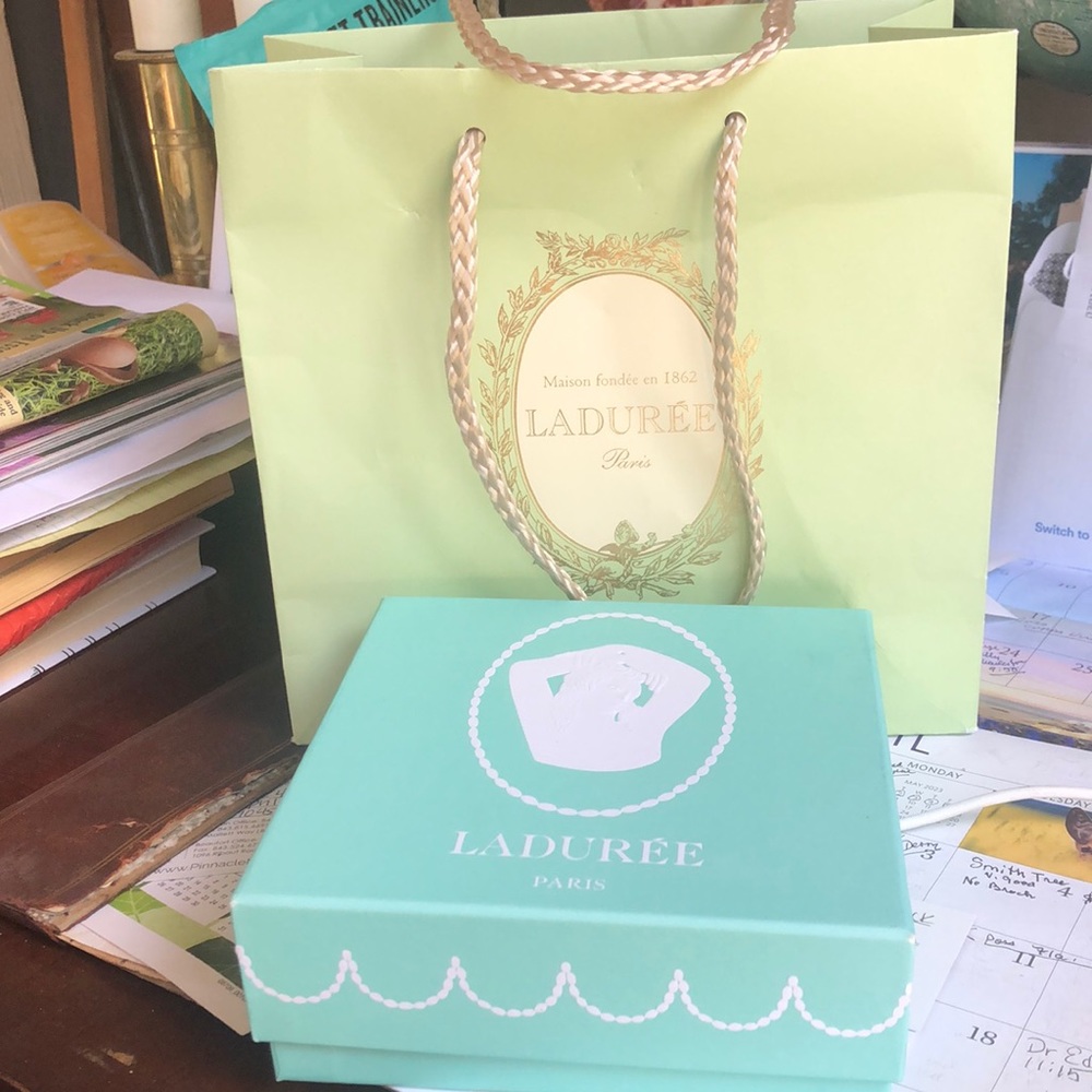 Collectors Laduree Paris box and bag